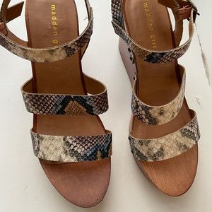 Brand new Madden Girl sandals